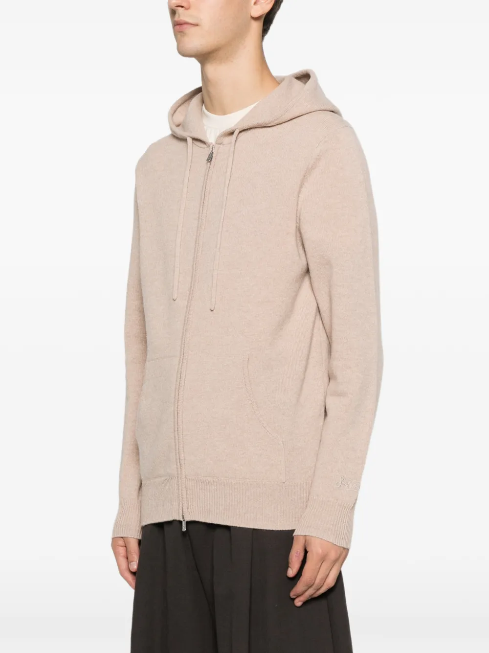 Mc2 Saint Barth Notting Long-sleeve Hoodie In Pink