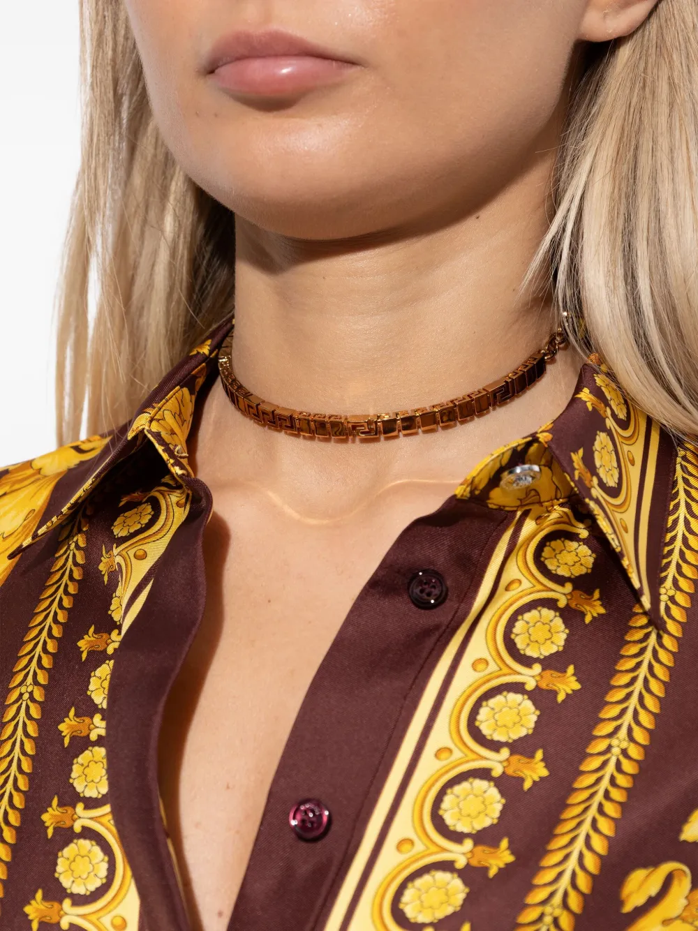 Versace Medusa Head-pendant necklace - Goud