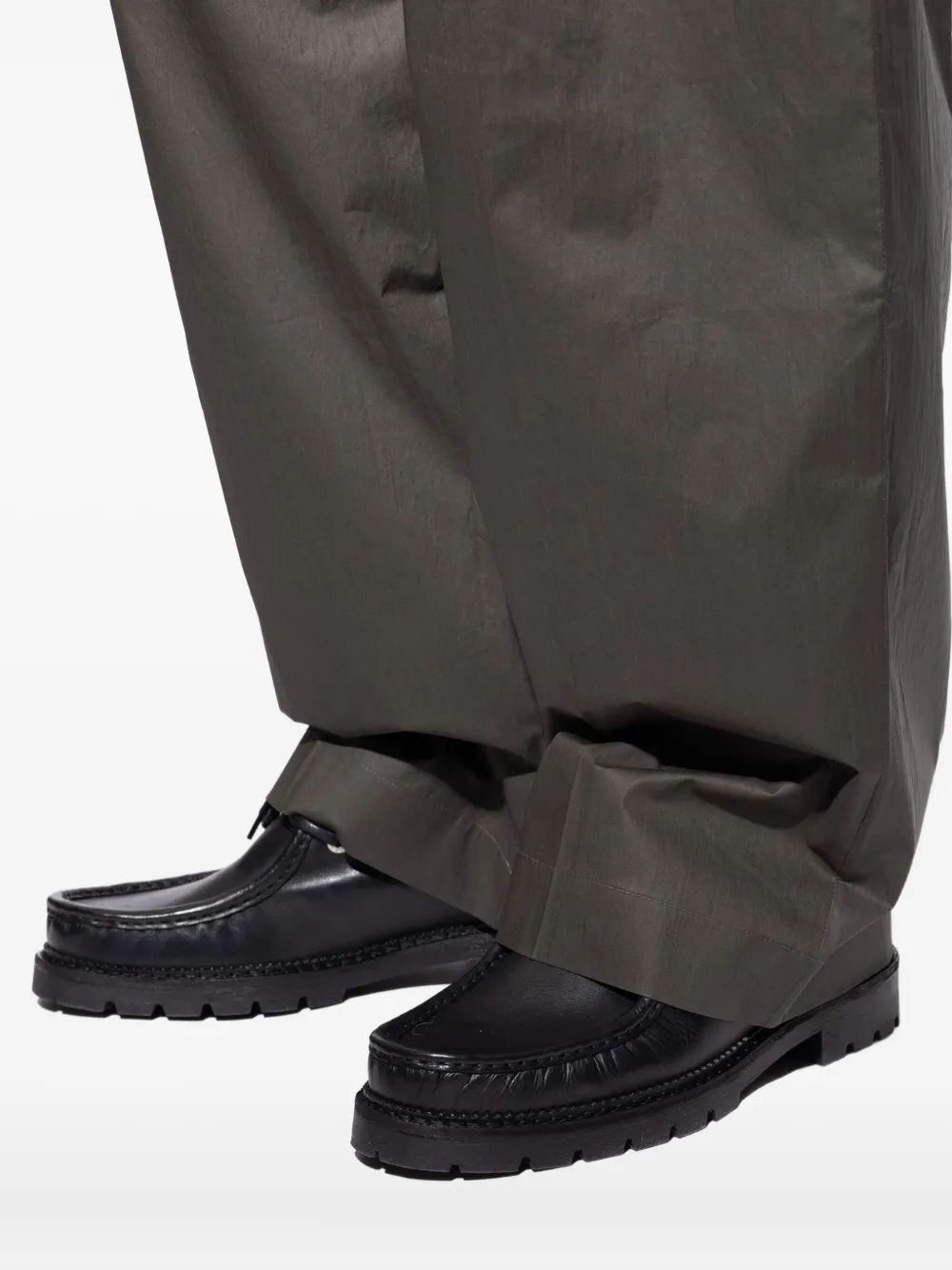 DUKE & DEXTER 30mm Moby lace-up fastening derby shoes Zwart