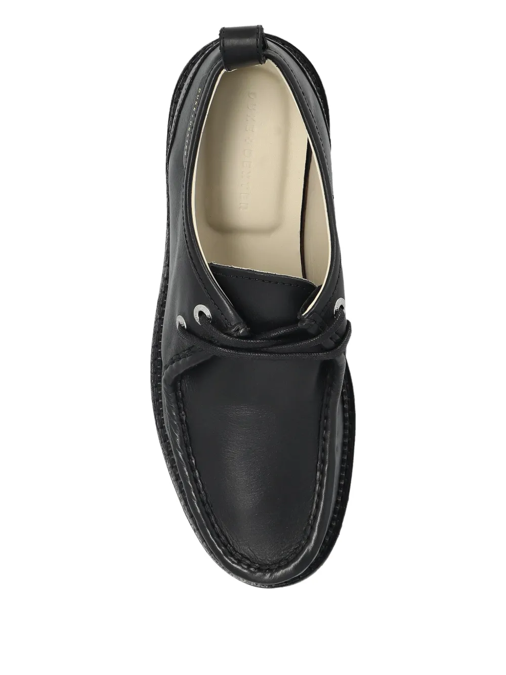 DUKE & DEXTER 30mm Moby lace-up fastening derby shoes Zwart