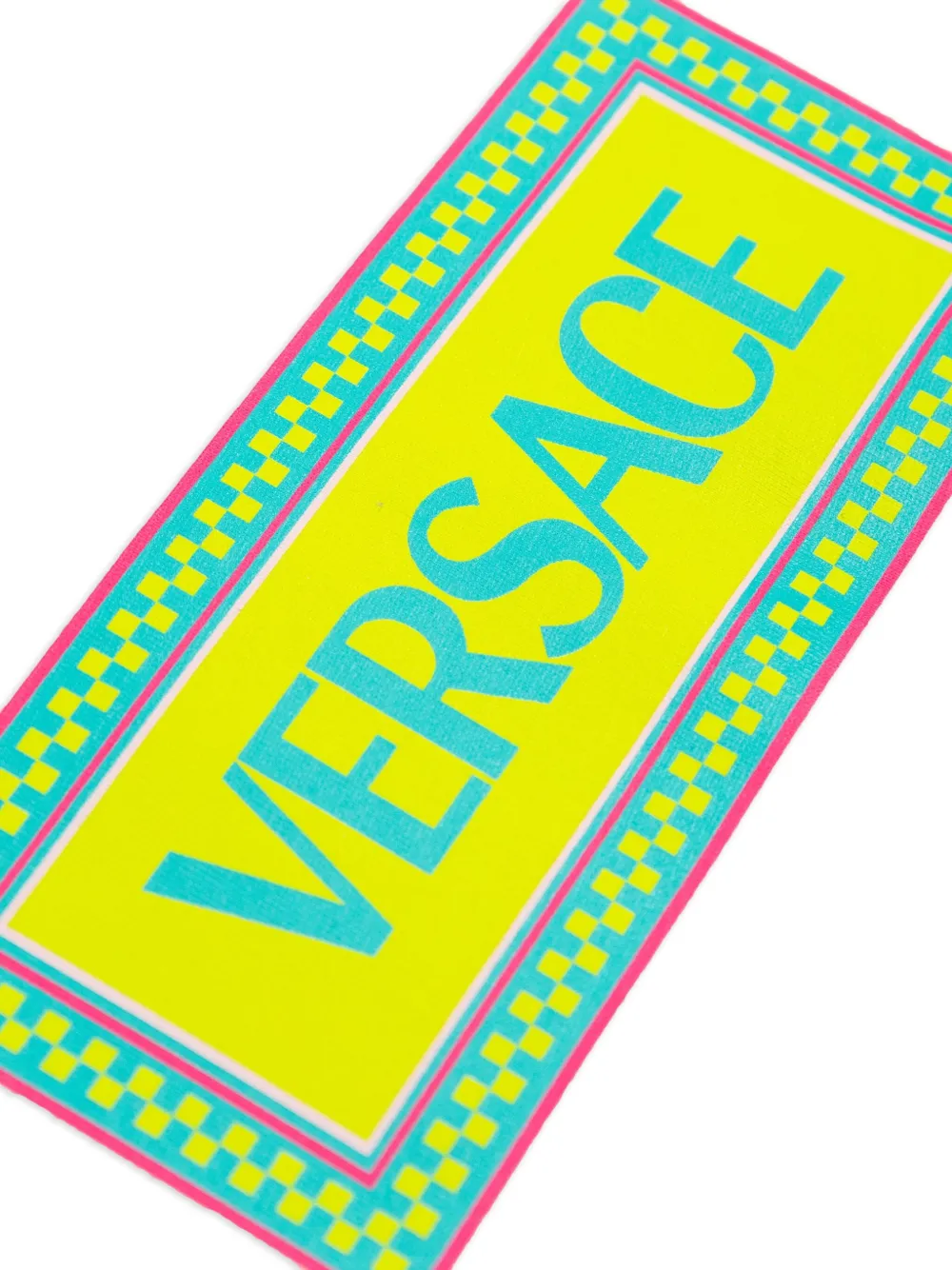 Versace Logo-print T-print In White