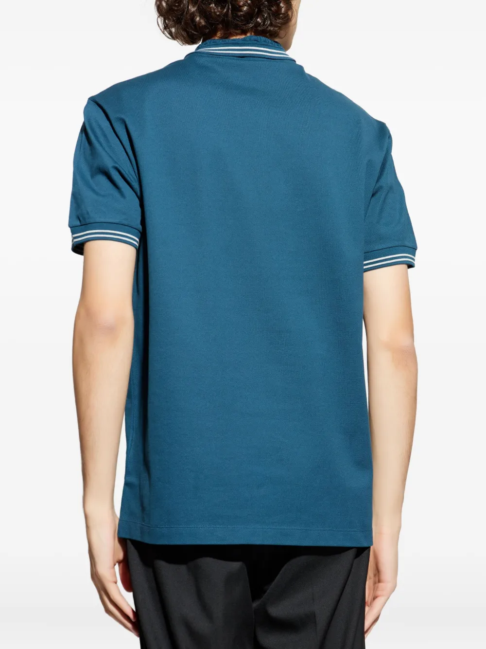 Versace Poloshirt met Medusa-logo Blauw