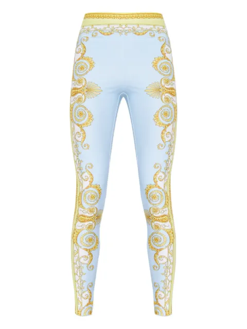 Versace barroco-printed trousers