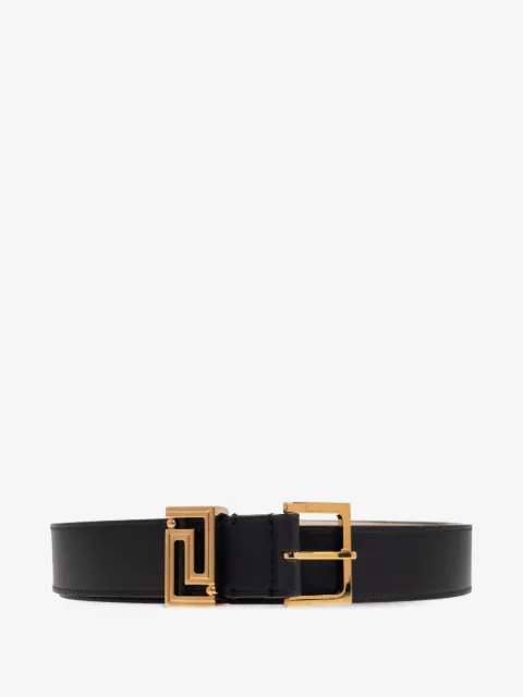 Versace Greca Goddess leather belt