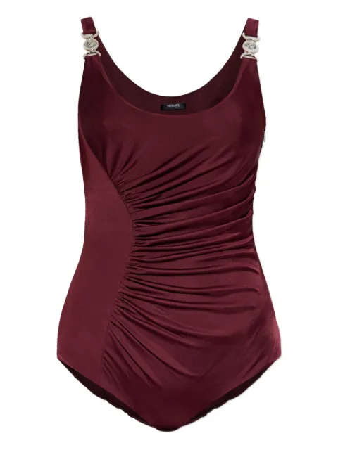 Versace top con apliques