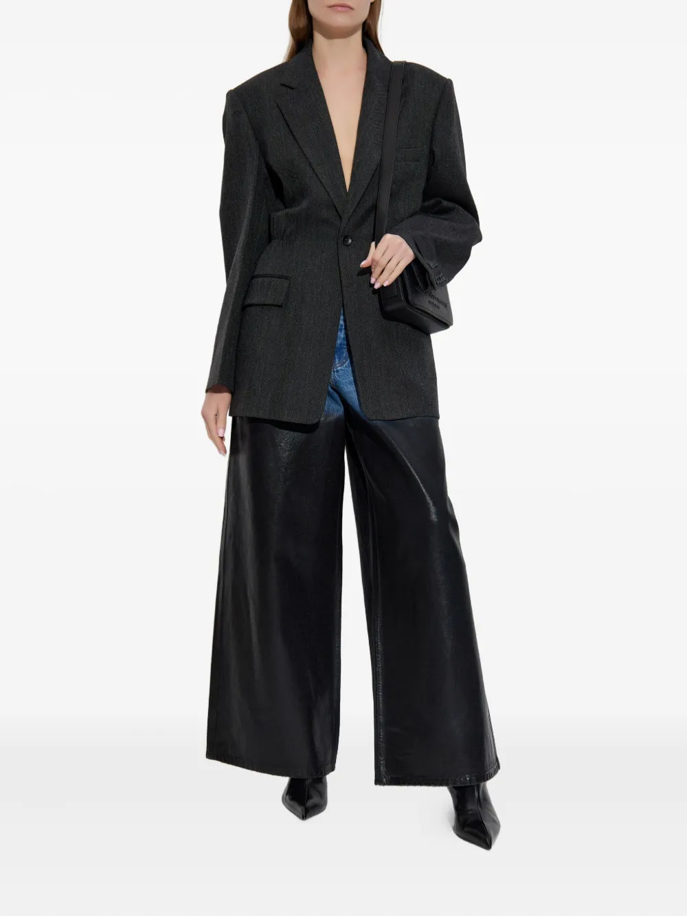 Alexander Wang elastic-waistband blazer | Blazers | Image 2