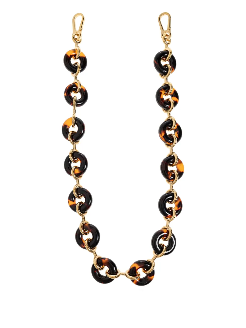 LOEWE ring-detail bag strap - ブラウン