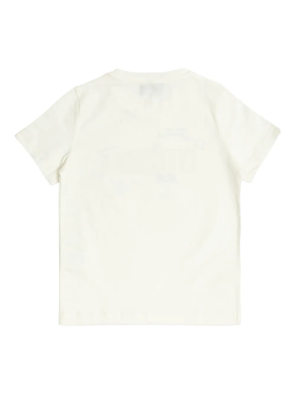 Versace Kids T-shirt met logoprint Wit