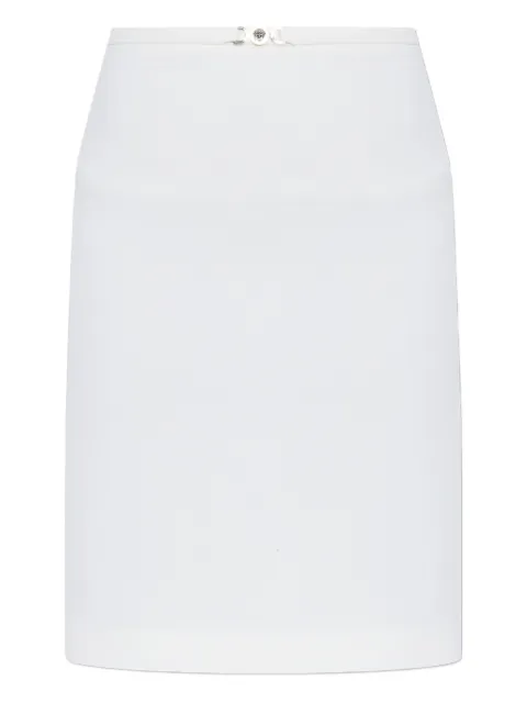 Versace Medusa-buckle mini skirt