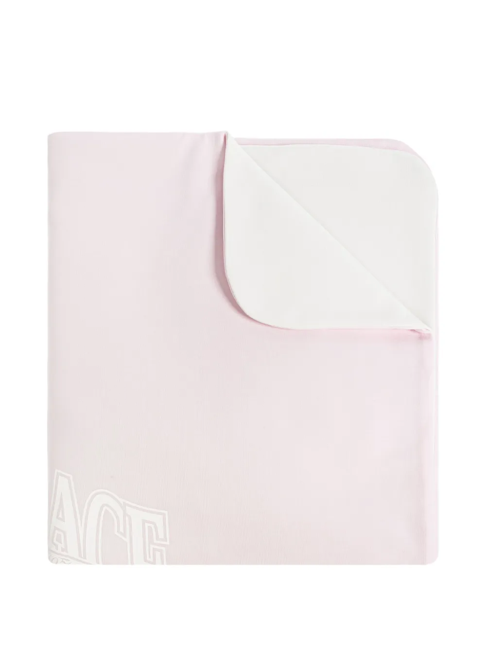 Versace Logo-detail Blanket In White