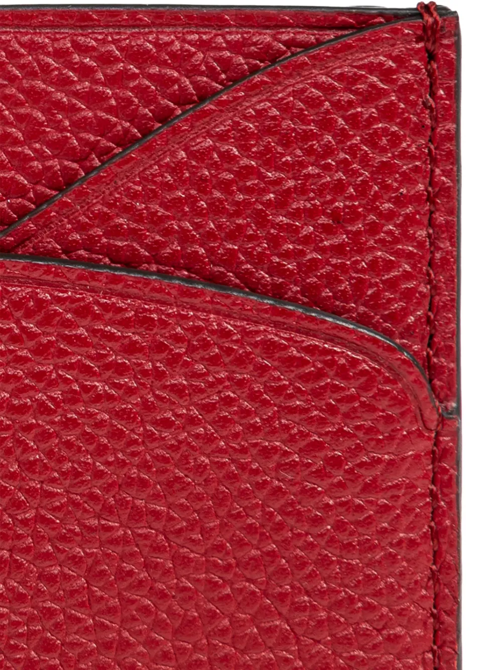 Tory Burch Romy leren pasjeshouder Rood