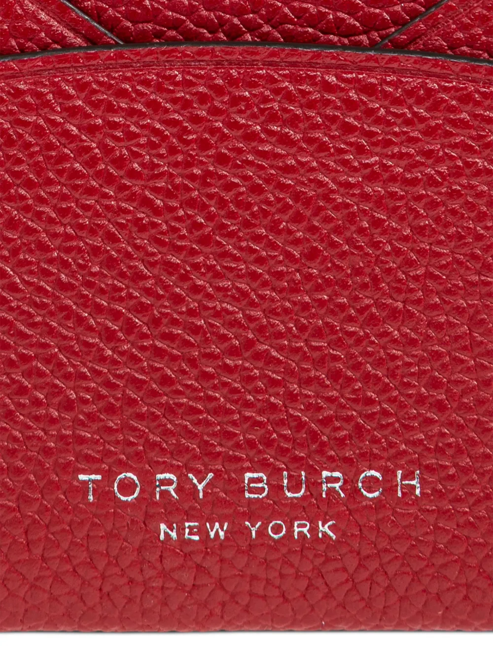 Tory Burch Romy leren pasjeshouder Rood