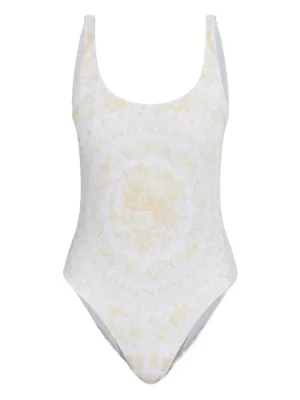 Versace Treasure ワンピース水着 | ニュートラル | FARFETCH JP