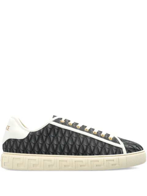 Versace tenis con motivo Greca