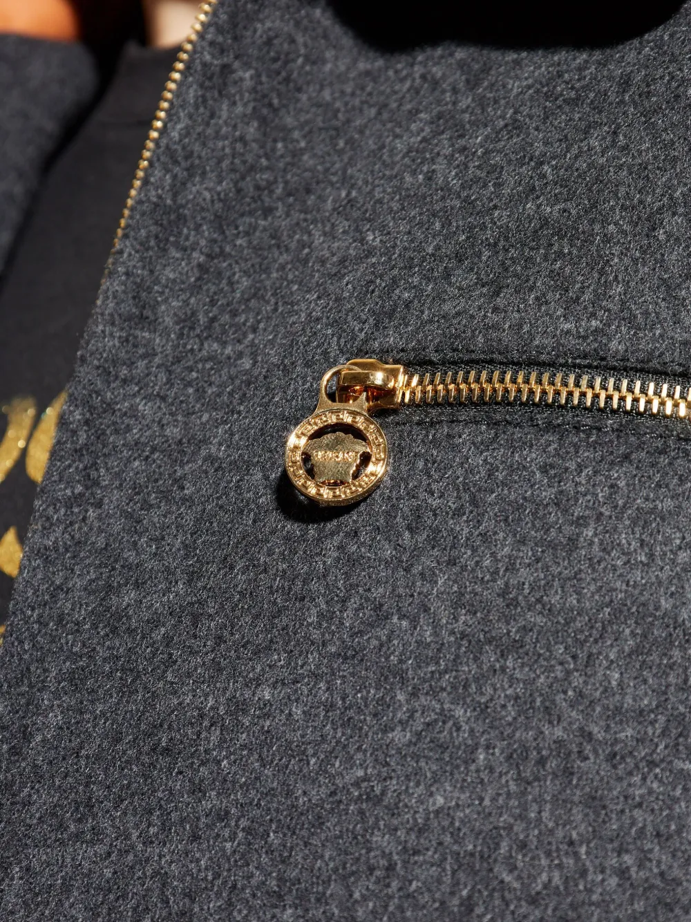 Versace Jack met ritssluiting Grijs