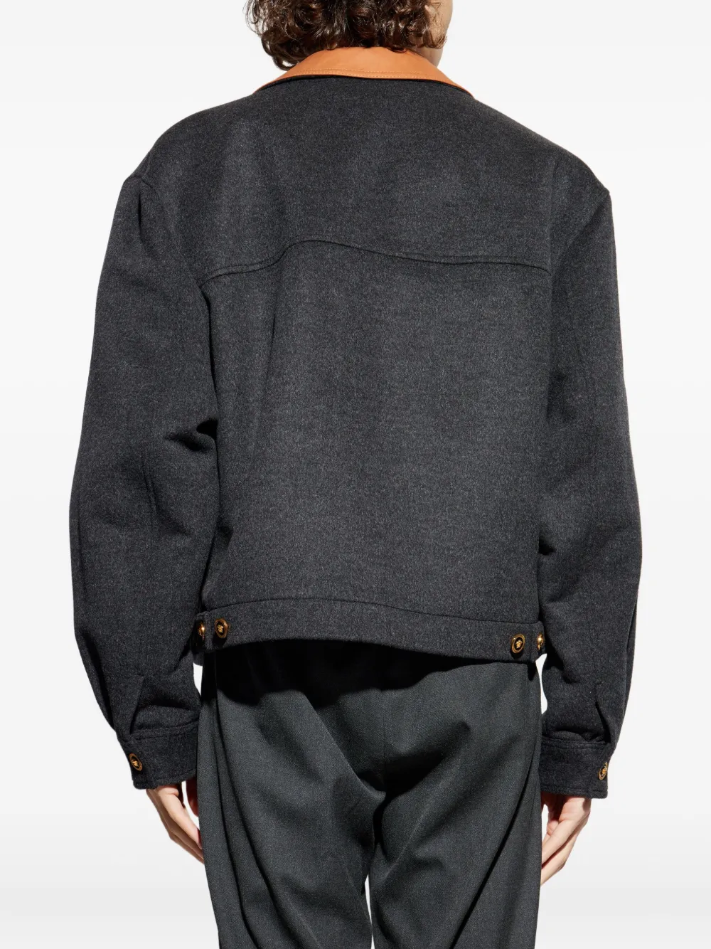 Versace Jack met ritssluiting Grijs