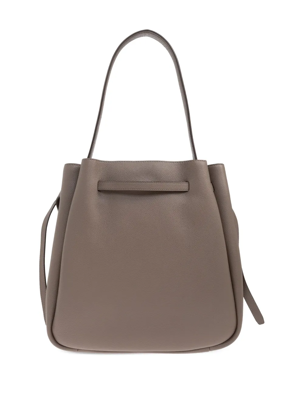 Tory Burch Large Romy Leather Bucket Bag In Brown