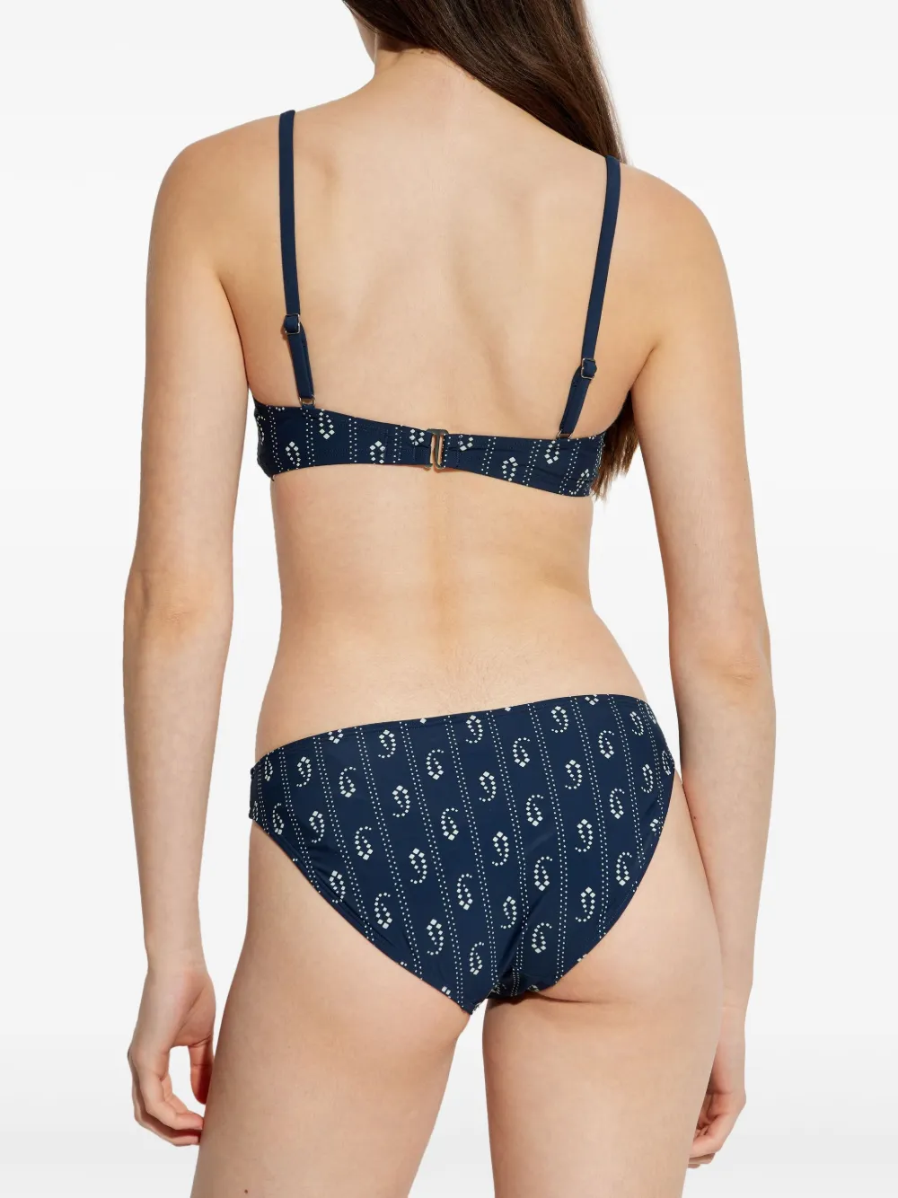 Tory Burch Bikinitop met print Blauw