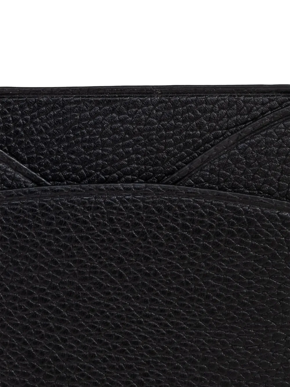 Tory Burch Romy leren pasjeshouder Zwart