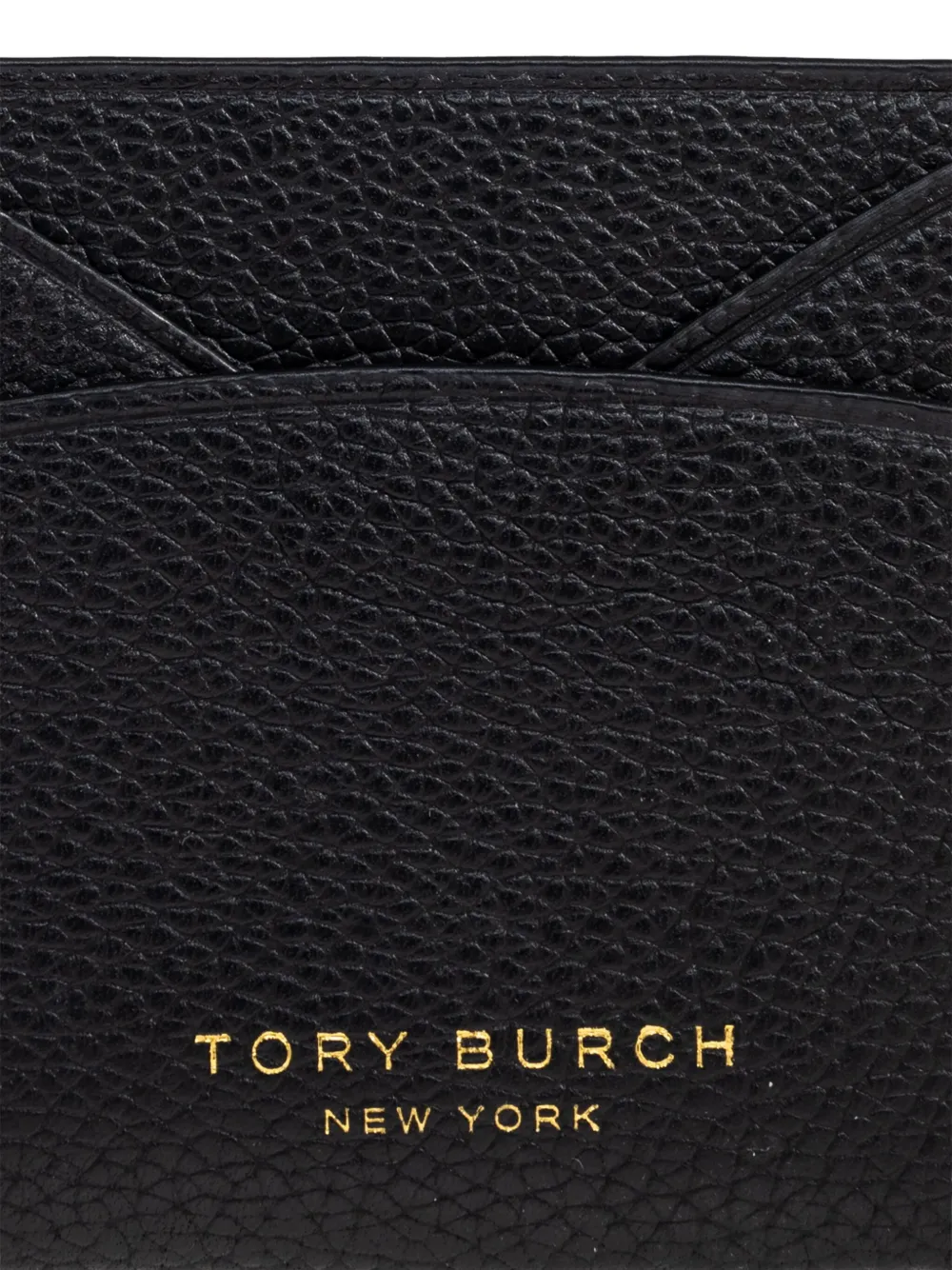 Tory Burch Romy leren pasjeshouder Zwart