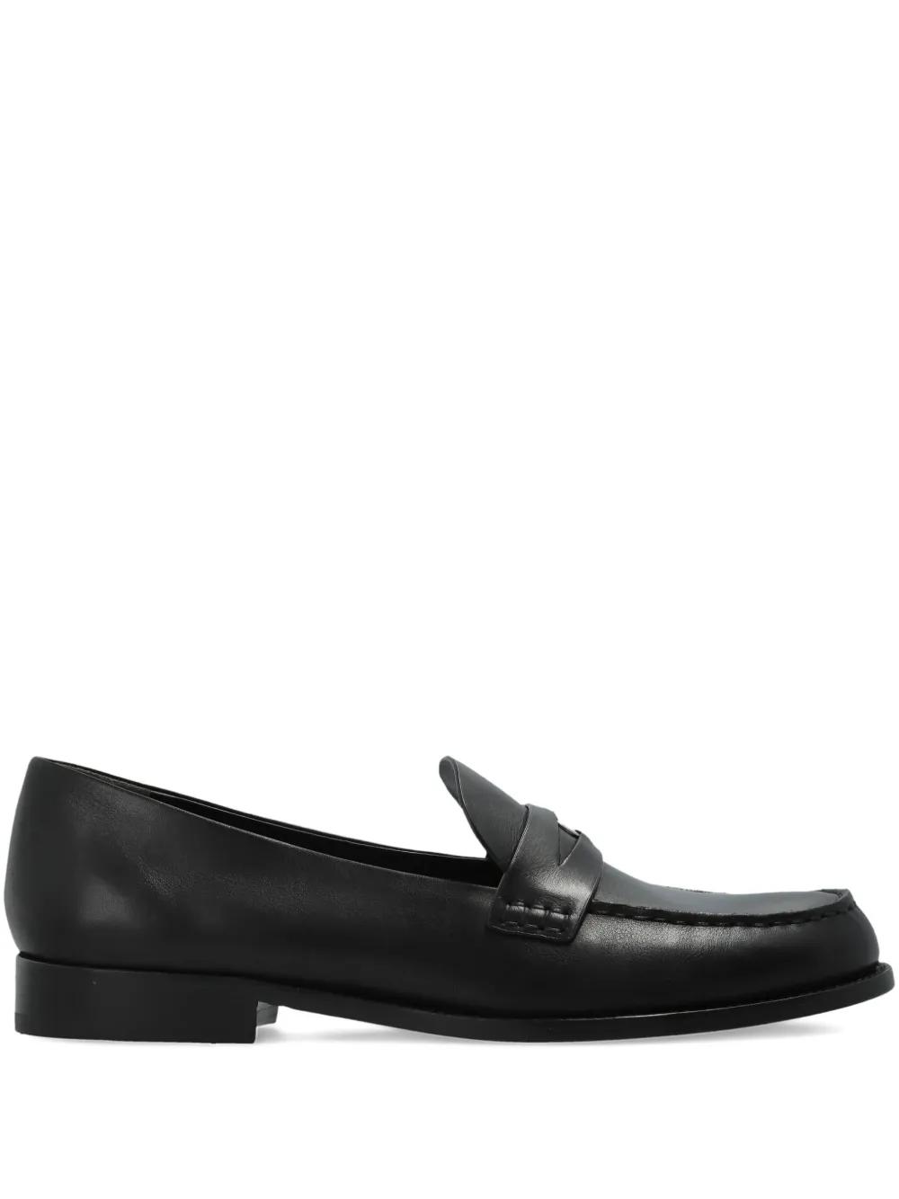 Tory Burch leather penny-slot loafers - ブラック Tory Burch leather penny-slot loafers - ブラック