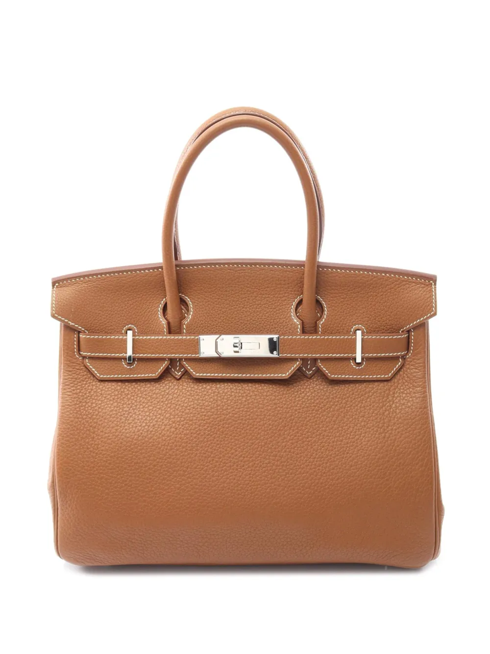 Hermès Pre-Owned 2008 Togo Birkin 30 handbag - ブラウン