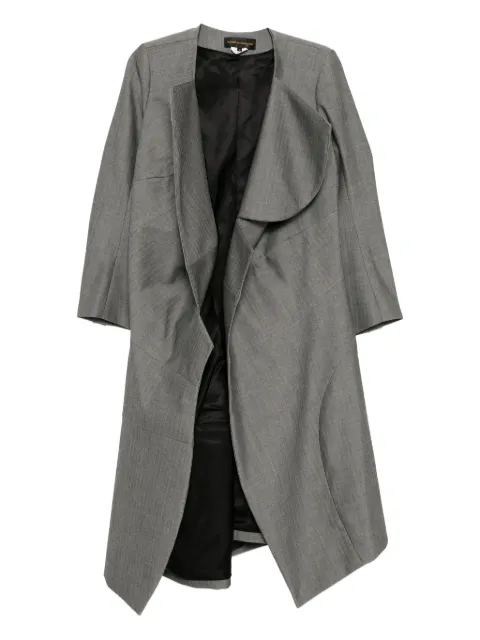 Comme Des Garçons asymmetric wool coat