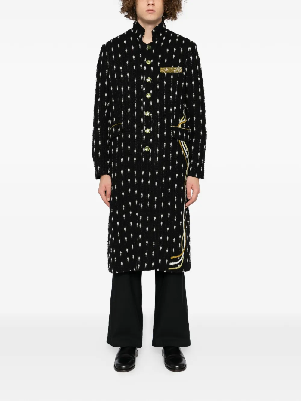 COMMUNS patterned coat | Single Breasted Coats | Image 2