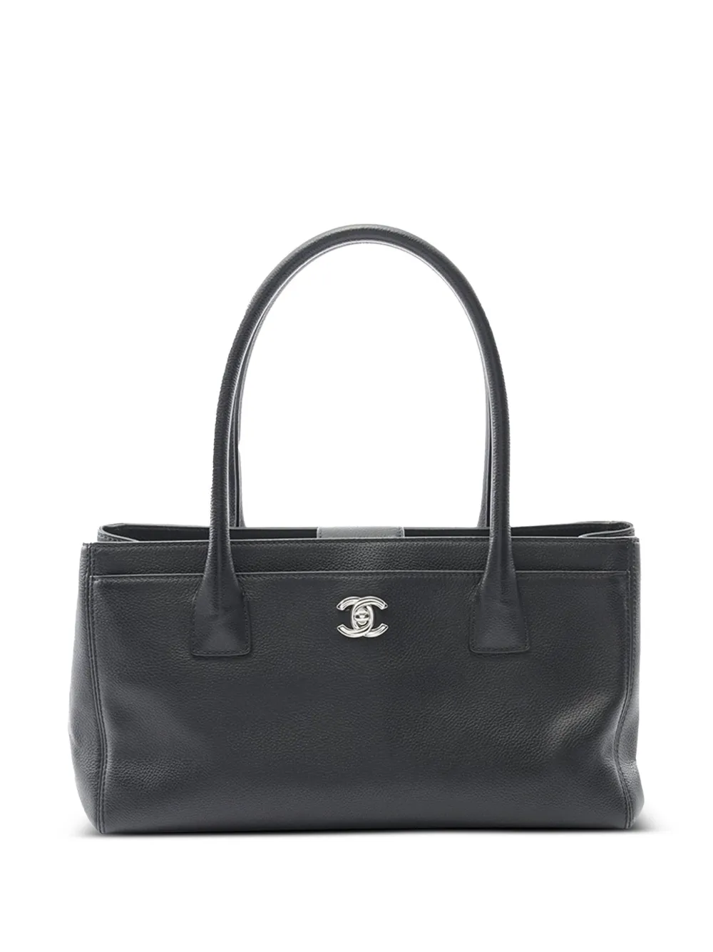 CHANEL Pre-Owned 2012-2013 CC Calfskin Executive tote bag | Black | Image 1