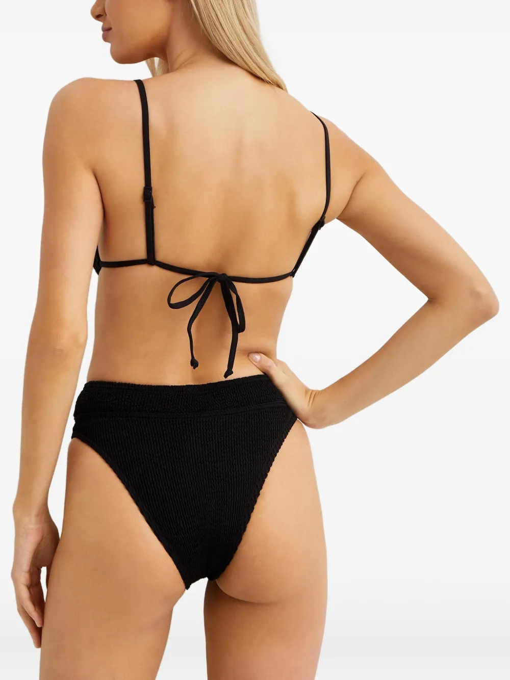 Bond-eye SOFIE triangel bikinitop Zwart