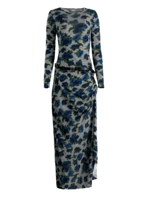 coperni flower print mesh dress coperni flower print mesh dress Pink Floral Mesh Mini Dress