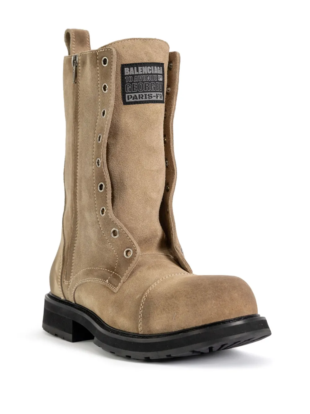 Balenciaga Suède laarzen Beige
