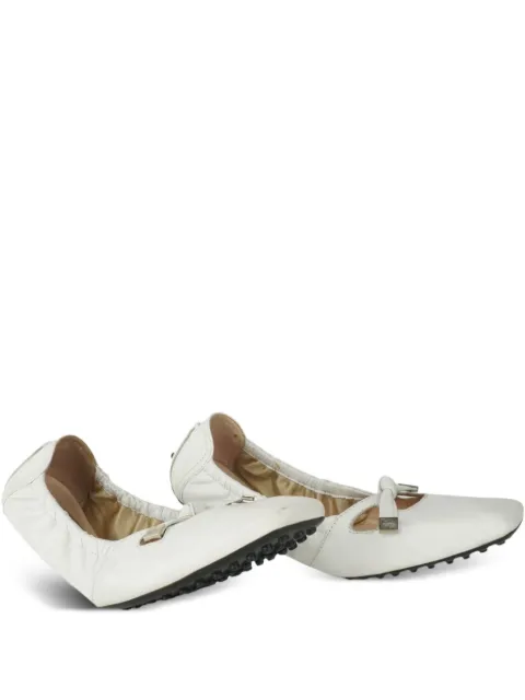 Tod's Vintage leather ballet flats