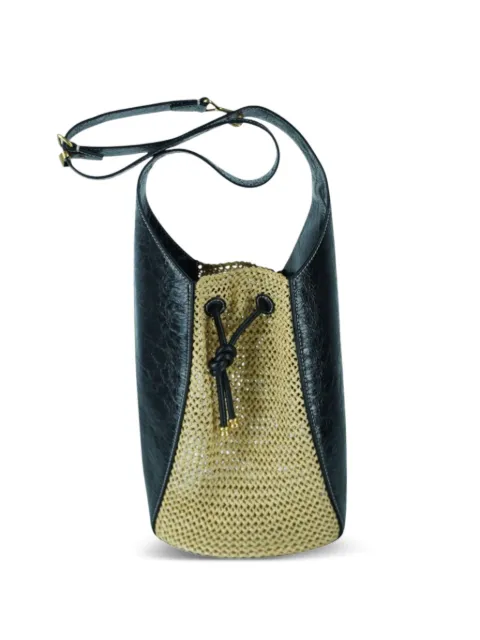 Tory Burch raffia bucket bag