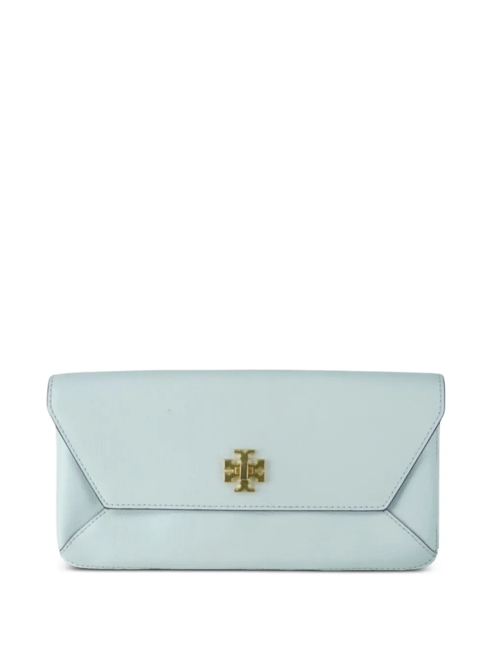 Tory Burch レザー クラッチバッグ - ブルー Tory Burch レザー クラッチバッグ - ブルー