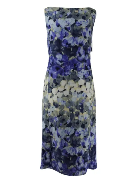 Moschino Pre-Owned printed ribbon-detail dress