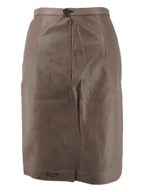 Bottega Veneta Pre-Owned leather skirt