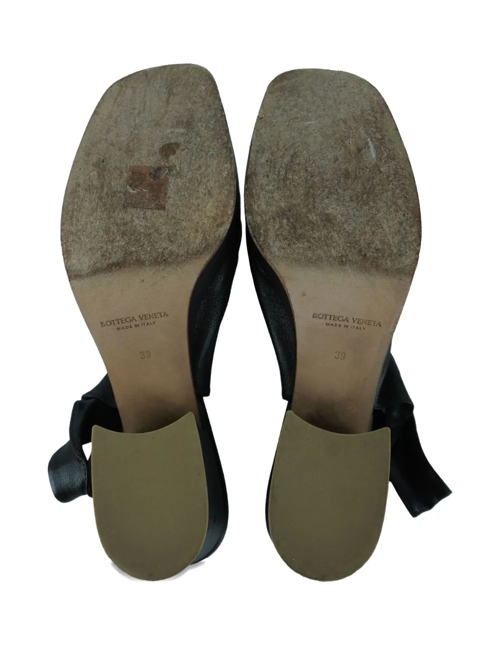 BOTTEGA VENETA Pre-owned Dark Brown Als Soft Leather Sandals