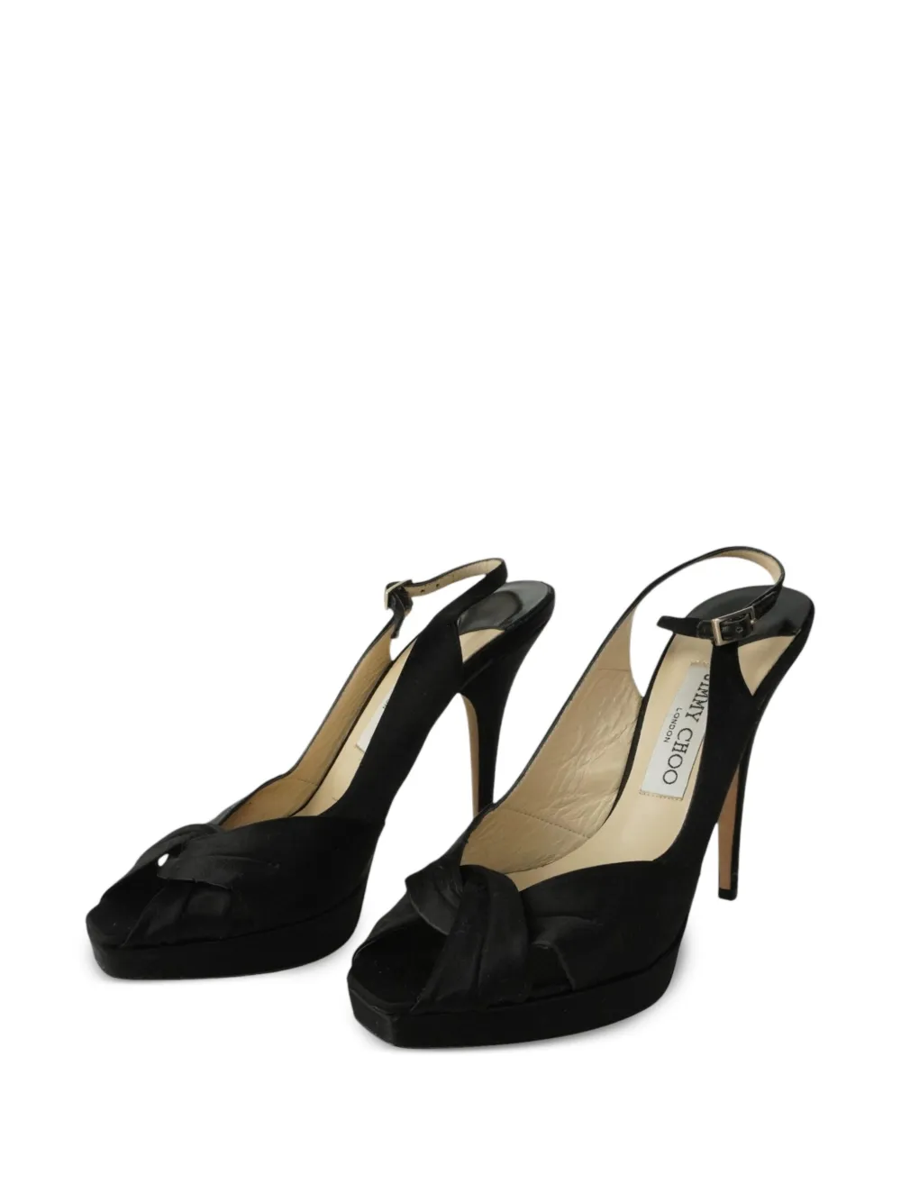 Jimmy Choo Pre-Owned 130mm knotted sandals | Image 2