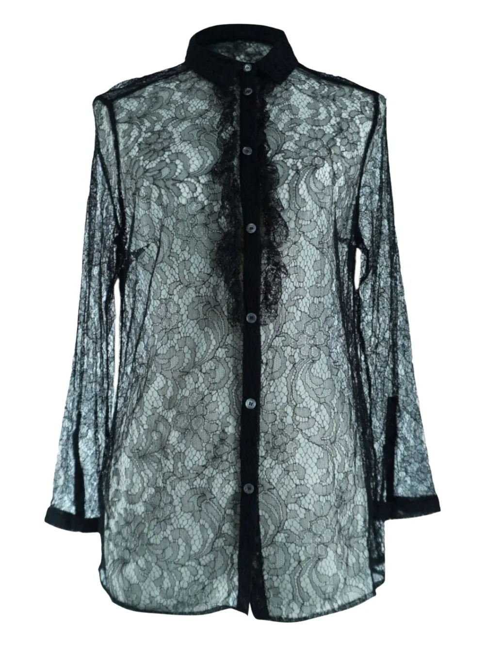 Burberry Pre-Owned camisa de encaje | negro | Image 1