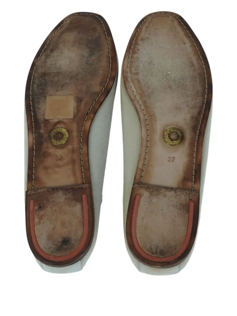 Pre-owned Loro Piana Suede Loafers In Neutral