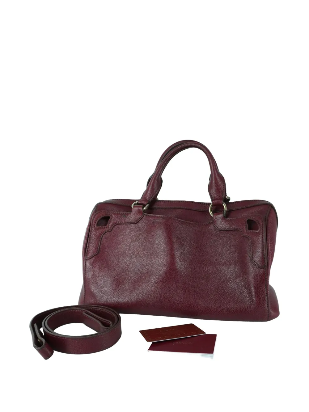 Cartier leather shoulder bag - Rosso
