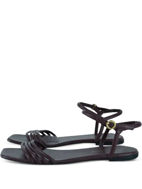 Gianvito Rossi Lena leather flat sandals