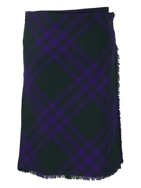 Burberry Pre-Owned wool kilt skirt