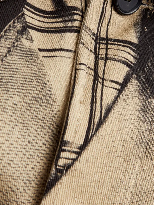 Jean Paul Gaultier トロンプルイユ トレンチコート | ニュートラル