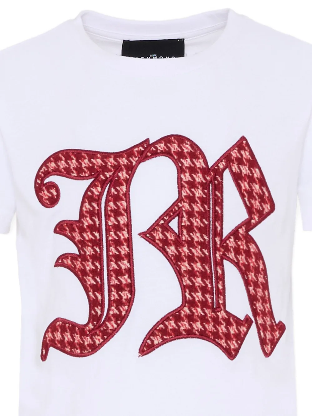 John Richmond Junior T-shirt met applicatie Wit