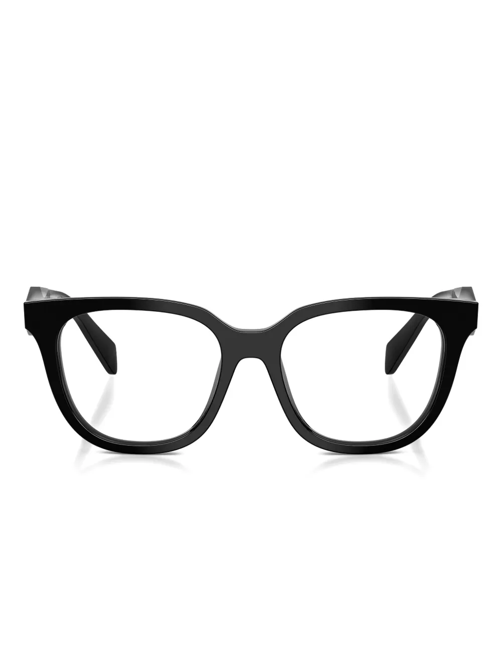 Prada Pr C11v 16k1o1 Nero Glasses In Black