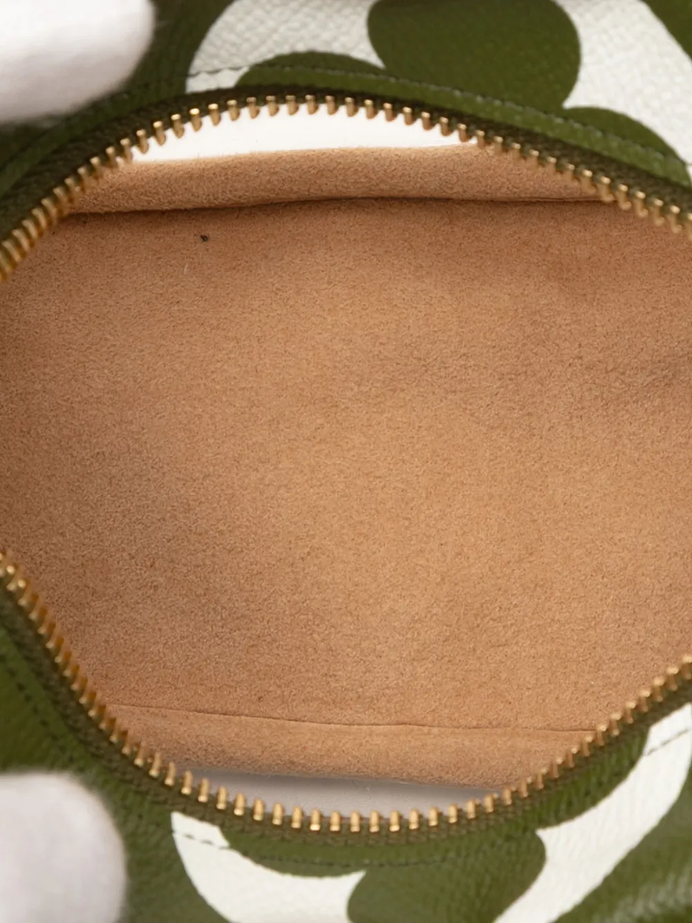 Pre-owned Louis Vuitton 2019 Monogram Giant Jungle Beach Pouch Shoulder Bag In Brown