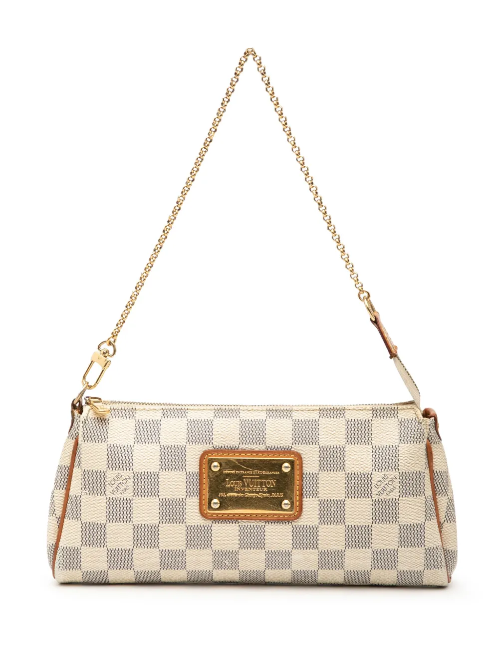 Louis Vuitton Pre-Owned 2012 Damier Azur Eva satchel - ホワイト Louis Vuitton Pre-Owned 2012 Damier Azur Eva satchel - ホワイト