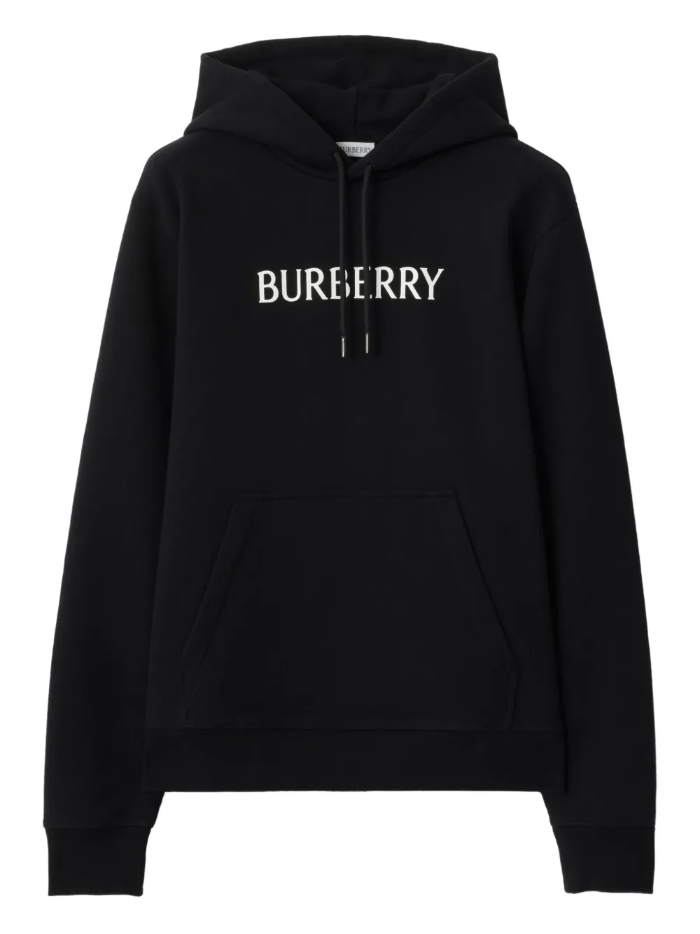 Burberry sudadera de algodón con logo estampado | negro | Image 1